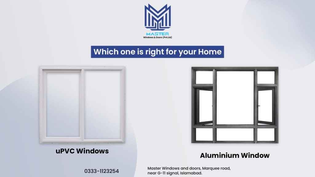 UPVC vs Aluminium windows